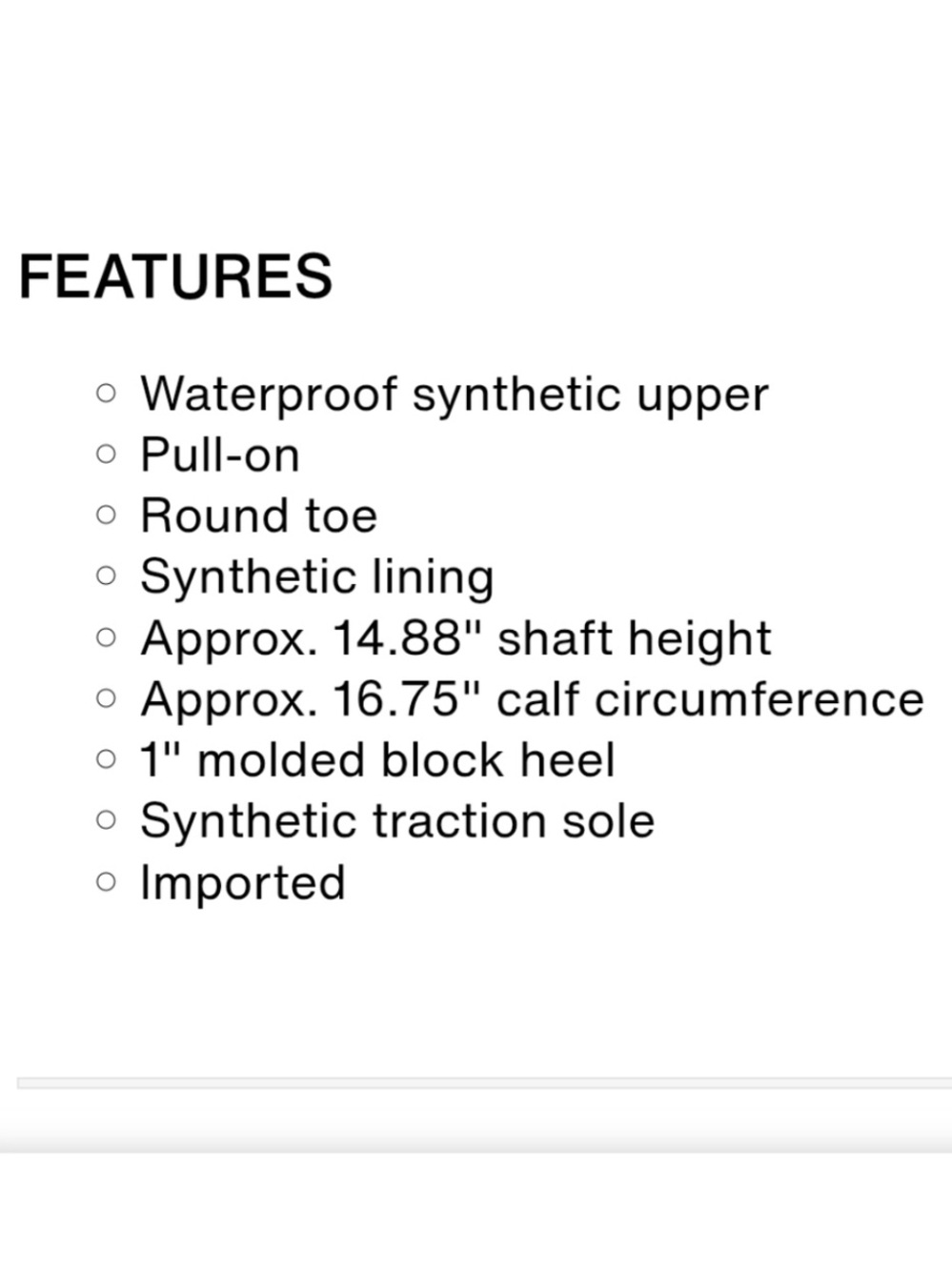 Hunter Matte Black Tall Rain Boots Size US 8 / UK 6 - Picture 4 of 16